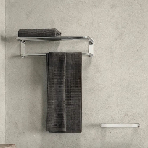 Handtuchhalter / 1 Stange - Wynk - HOSPISTYLE COMPANY ITALY - wandmontiert / Chromstahl / für Hotels