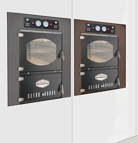 Pizzaofen für Privatgebrauch - GARDEN - Rossofuoco Srl - Holz / Konvektion / Einbau