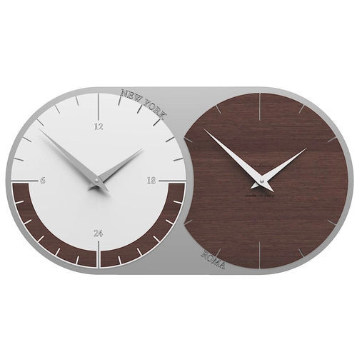 Moderne Uhr - World clock 2 - Calleadesign snc di L. Callea e C - wandmontiert / Analog / für Büro