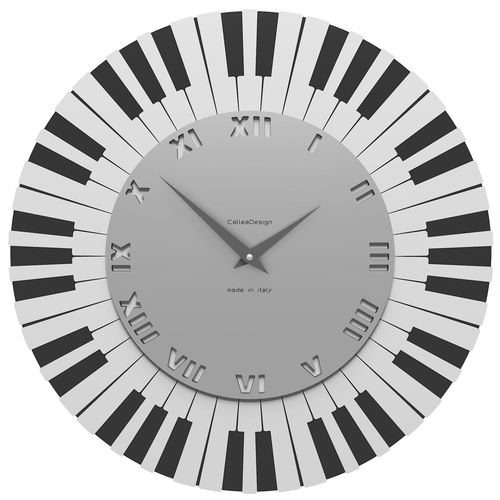 Moderne Uhr - Donizetti  - Calleadesign snc di L. Callea e C - wandmontiert / Analog / Holz