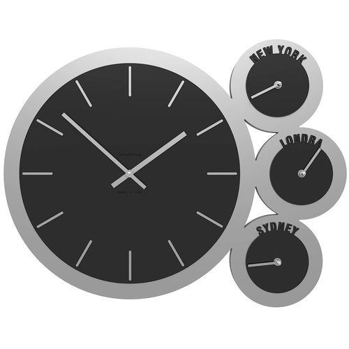 Moderne Uhr - London - Calleadesign snc di L. Callea e C - wandmontiert / Analog / Holz