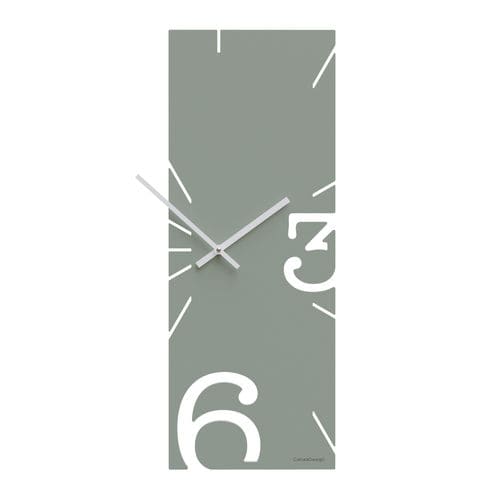 Moderne Uhr - Greg - Calleadesign snc di L. Callea e C - wandmontiert / Analog / Aluminium