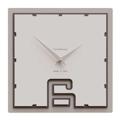 Moderne Uhr - Breath - Calleadesign snc di L. Callea e C - wandmontiert / Analog / Aluminium