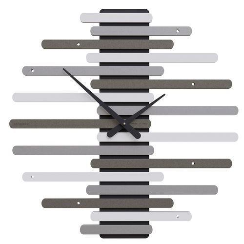 Uhr / originelles Design - Veneziano - Calleadesign snc di L. Callea e C - wandmontiert / Analog / Aluminium