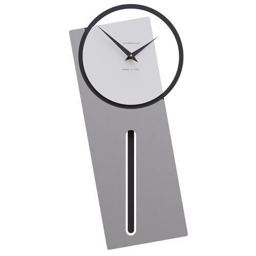 Moderne Uhr - Sherlock - Calleadesign snc di L. Callea e C - wandmontiert / Analog / Aluminium