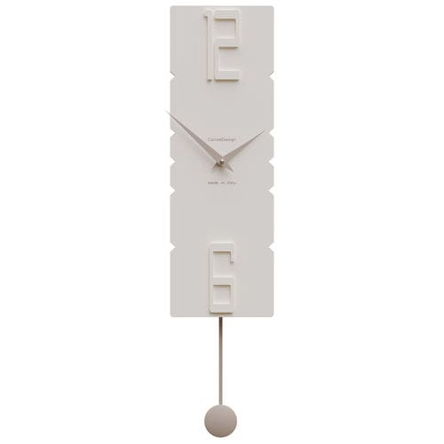 Moderne Uhr - Rock - Calleadesign snc di L. Callea e C - wandmontiert / Analog / Aluminium