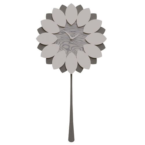 Moderne Uhr - Flip - Calleadesign snc di L. Callea e C - wandmontiert / Analog / Aluminium