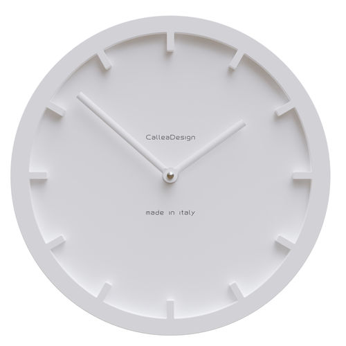Moderne Uhr - Miny - Calleadesign snc di L. Callea e C - wandmontiert / Analog / Holz