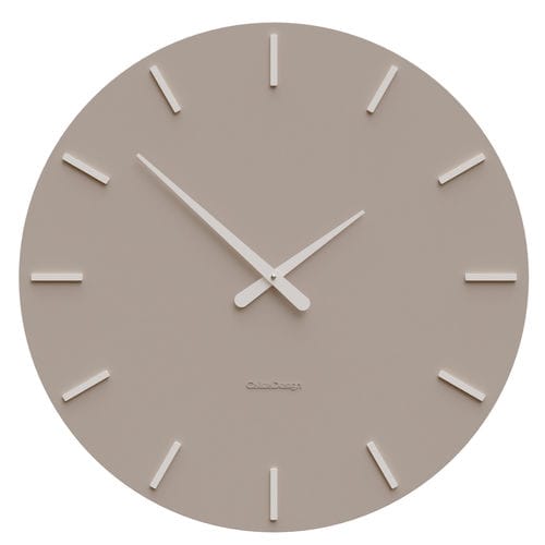 Moderne Uhr - Smarty line - Calleadesign snc di L. Callea e C - wandmontiert / Analog / Holz