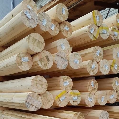 Fahnenmast - Woodspars - Brettschichtholz / Lärche / Massivholz