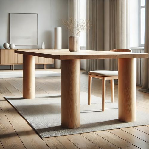 Holz-Tischgestell - Woodspars - modern