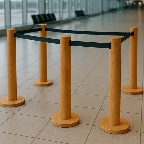 Fußgänger-Pfosten - Woodspars - Halteverbot / Zutritts / stationär