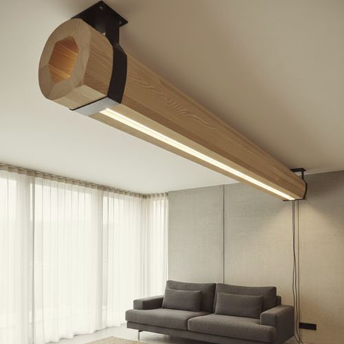 Hohler Träger - HOLLOW CORE - Woodspars - Massivholz / symmetrischer Querschnitt / für Wand