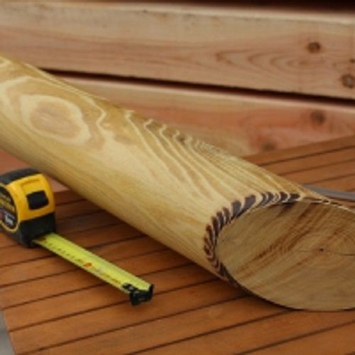 Kastanienholz-Pfeiler - MONOLITH - Woodspars - Holz / massiv / rund