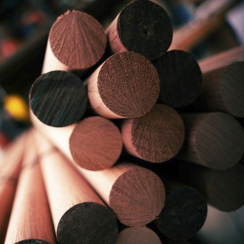 Massivholzträger - Woodspars - Iroko / Holz / rund