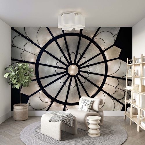 Tapete / Art Deco - D&Ocirc;ME - Kam et Leon - Vlies / Vinyl / Blumenmotiv