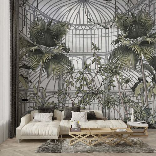Moderne Tapete - SERRE BOTANIQUE - Kam et Leon - Karton / Vinyl / PVC
