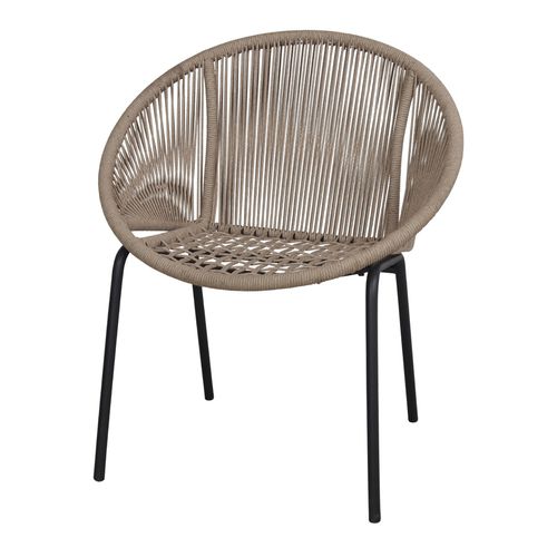 Stuhl / skandinavisches Design - CAPRESE - MisterWils - für den Innenraum / Metall / Kordel