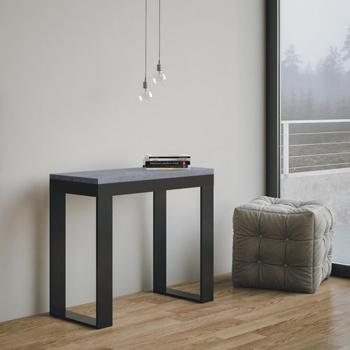 Moderner Konsolentisch - Tecno Evolution Small - Itamoby - Nussbaum / Esche / Natureiche