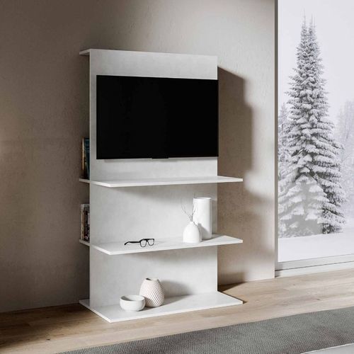 Modernes Fernsehmöbel - Loki B - Itamoby - mit integriertem Stauraum / melaminbeschichtet / weiß