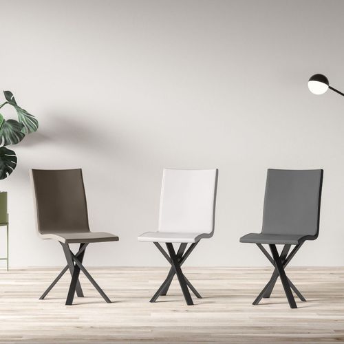 Moderner Stuhl - Aury  - Itamoby - für Wohnzimmer / für den Innenraum / Leder