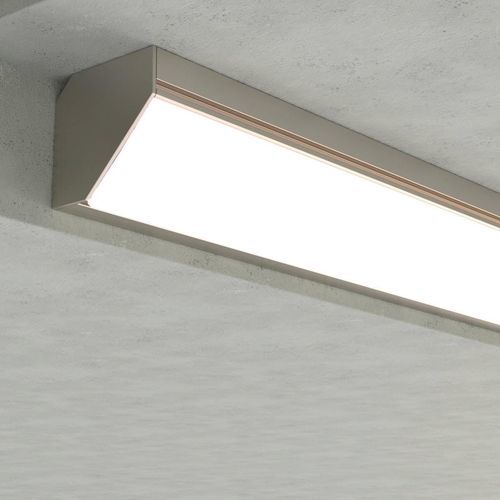 Beleuchtungsprofil für Aufbau - KUAT - CELUX ILUMINACIÓN - LED / Aluminium / für Eckeinbau