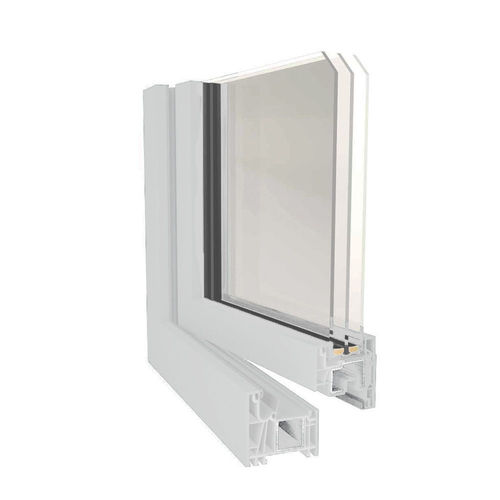 PVC-Fenster - SHINE LIGHT - Caiframe - Fall / zweiflügelig / weiß