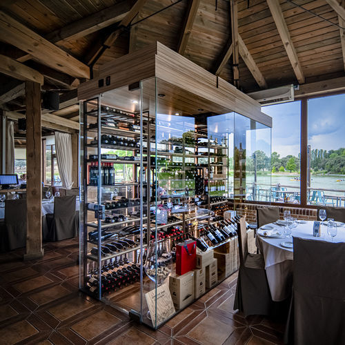 Service-Weinkühlschrank - Dragon Cellars S.L - für Restaurants / freistehend / Glas