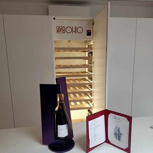 Service-Weinkühlschrank - EL BOHIO - Dragon Cellars S.L - für Restaurants / Einbau / Holz