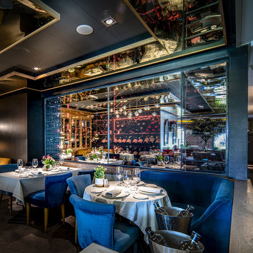 Service-Weinkühlschrank - TEN CON TEN - Dragon Cellars S.L - für Restaurants / freistehend / Glas