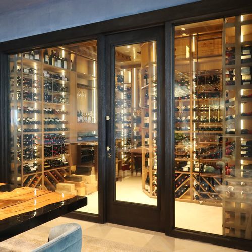 Service-Weinkühlschrank - Santo Domingo - Dragon Cellars S.L - Einbau / Holz / Metall