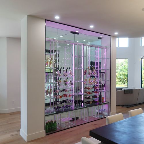 Service-Weinkühlschrank - Les Jardins - Dragon Cellars S.L - freistehend / Glas / verglast