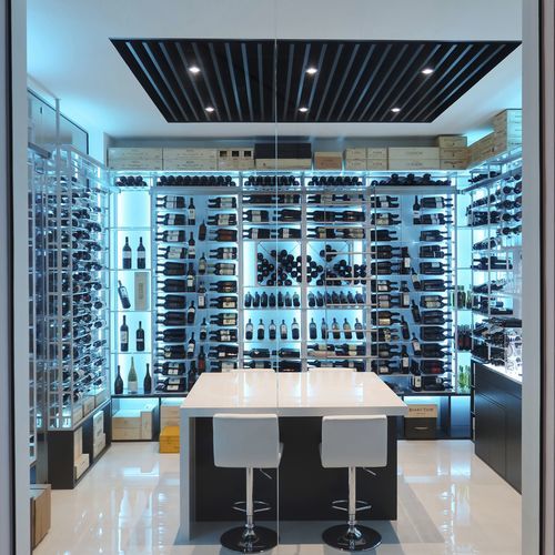 Service-Weinkühlschrank - Deerfield Beach - Dragon Cellars S.L - wandmontiert / Metall / aus Acrylglas
