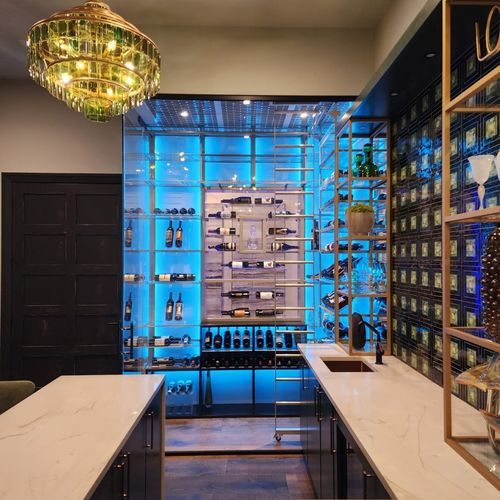 Service-Weinkühlschrank - RHODES VILLA - Dragon Cellars S.L - Einbau / Glas / 2 Glasseiten