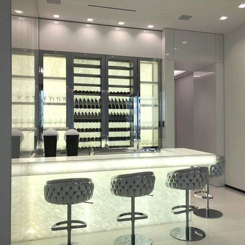 Service-Weinkühlschrank - BRISTOL - Dragon Cellars S.L - Einbau / Glas / verglast