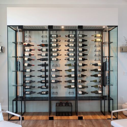 Service-Weinkühlschrank - LAKESIDE - Dragon Cellars S.L - freistehend / Glas / verglast