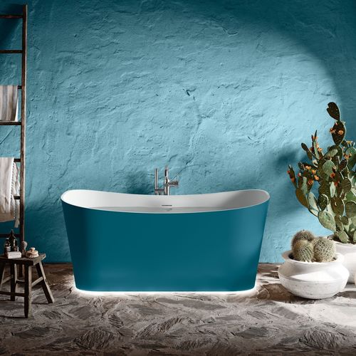Ovale Badewanne - SHIP - NOVELLINI - freistehend / für Wohnungen / Verbundwerkstoff
