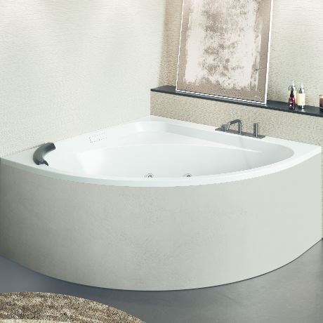 Badewanne für Eckeinbau - STYLE C - NOVELLINI - für Wohnungen / zur beruflichen Nutzung / Acryl
