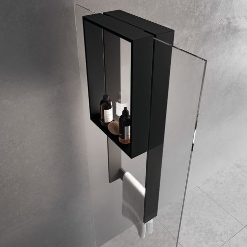 Wandmontiertes Regal - R90AKFPSPO3590 - NOVELLINI - modern / Metall / für Gewerbegebrauch