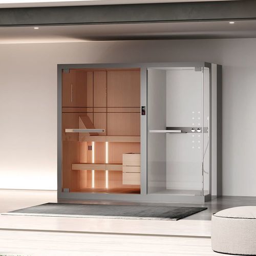 Elektrische Sauna - CELSIUS COMBO SS - NOVELLINI - für Privatgebrauch / für Gewerbegebrauch / für den Innenraum