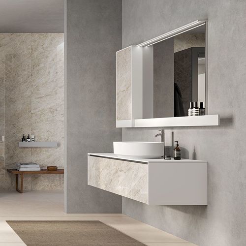 Moderner Badezimmer-Schrank - LAB39 series - NOVELLINI - für Privatgebrauch / Contract / Aluminium