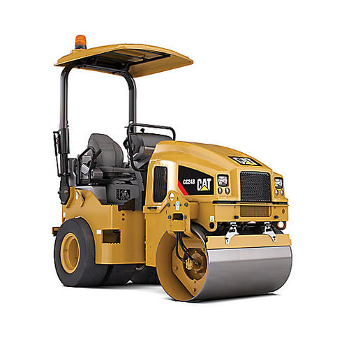 Tandemwalze - CC24B - CATERPILLAR - Vibration