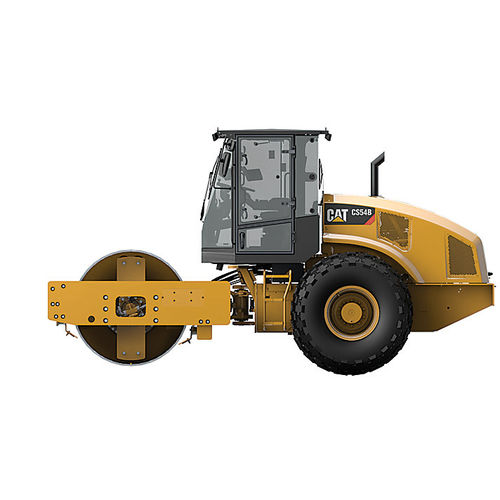 Einzylinder-Walze - CS54B - CATERPILLAR - Vibration / für Boden