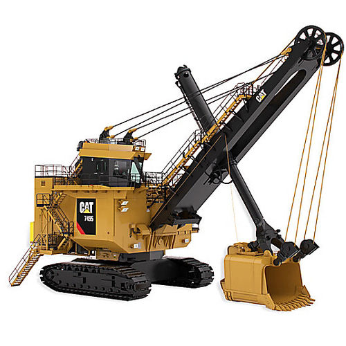 Bagger auf Raupen - 7495 HYDRACROWD - CATERPILLAR - Kabel / für Baustelle / elektrisch