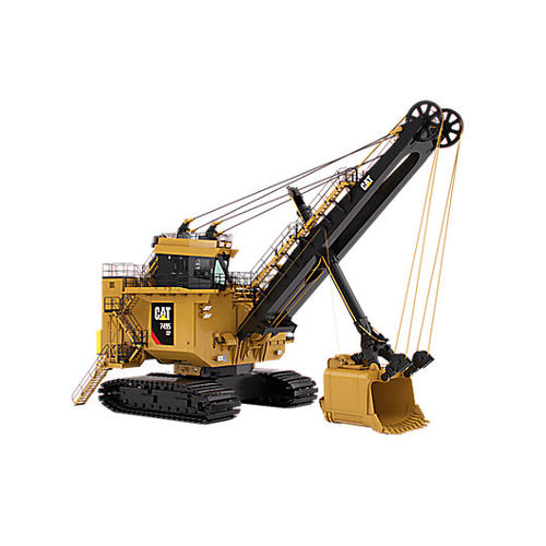 Bagger auf Raupen - 7495 HF - CATERPILLAR - Kabel / für Baustelle / elektrisch