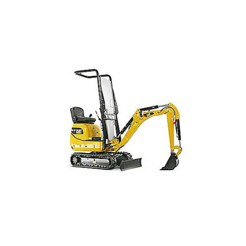 Minibagger - 300.9D - CATERPILLAR - auf Raupen / Abbruch / für Baustelle