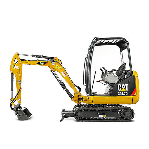 Minibagger - 301.7 CR - CATERPILLAR - auf Raupen / für Baustelle / Diesel