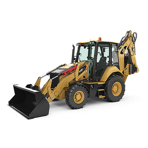 Baggerlader mit Allradlenkung - 430F2 - CATERPILLAR - ergonomisch / Hochlöffel