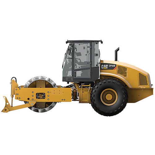 Einzylinder-Walze - CP56B - CATERPILLAR - Vibration / für Boden
