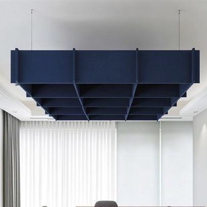 Schallschluckplatte für Wand - RE-ACOUSTIC - CBI EUROPE - für abgehängte Decken / PET / Filz